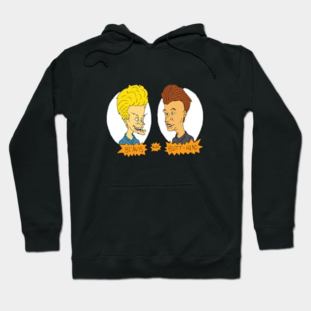 Beavis & Butt-Head Hoodie by AustinLBrooksART